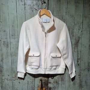 Active USA Cream Petite Jacket